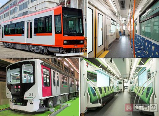 東京都交通局、日暮里・舎人ライナーおよび都電荒川線に新型車両