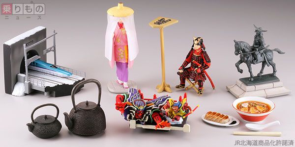 ラーメンから人間将棋まで 地域限定「フィギュアみやげ」に東北版登場