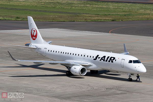 JALの最新リージョナルジェットE190、仙台に就航 民営化を応援 | 乗り