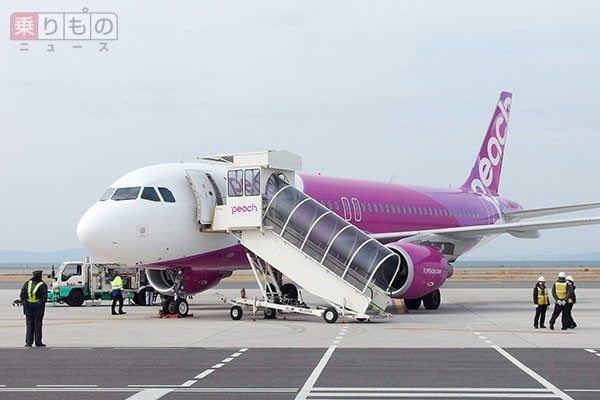 Peach、仙台空港を拠点化 新千歳線、台北線を開設 国内外へ路線拡大 | 乗りものニュース