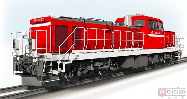 DD200形 ディーゼル機関車 新型電気式ディーゼル機関車「DD200形」導入 老朽機関車を更新へ