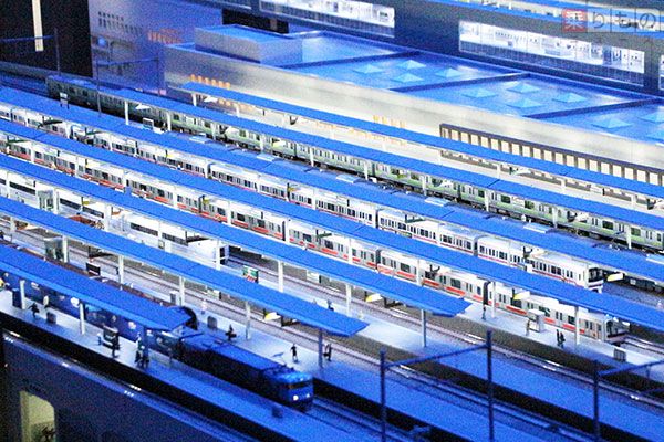 新幹線の連結・切り離しも再現 鉄道博物館に完成の新「鉄道ジオラマ