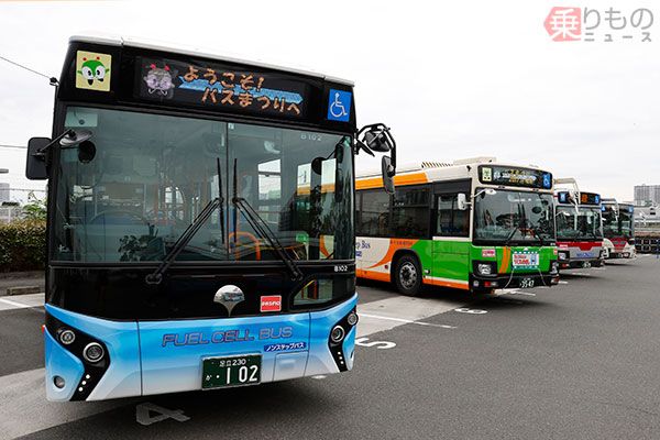 珍幕いろいろ 都営東急小田急京急京王関東集結「バスまつり2017」開催