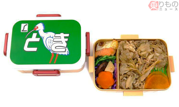 特急「とき」のヘッドマーク弁当登場 駅弁屋「新潟三新軒」が監修