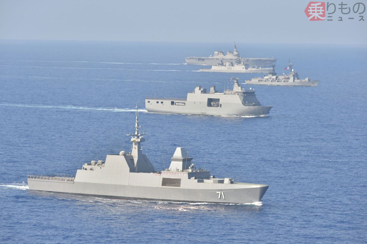 シンガポール艦2隻が続けて来日、目的は「親善」 海自、8月の艦艇交歓