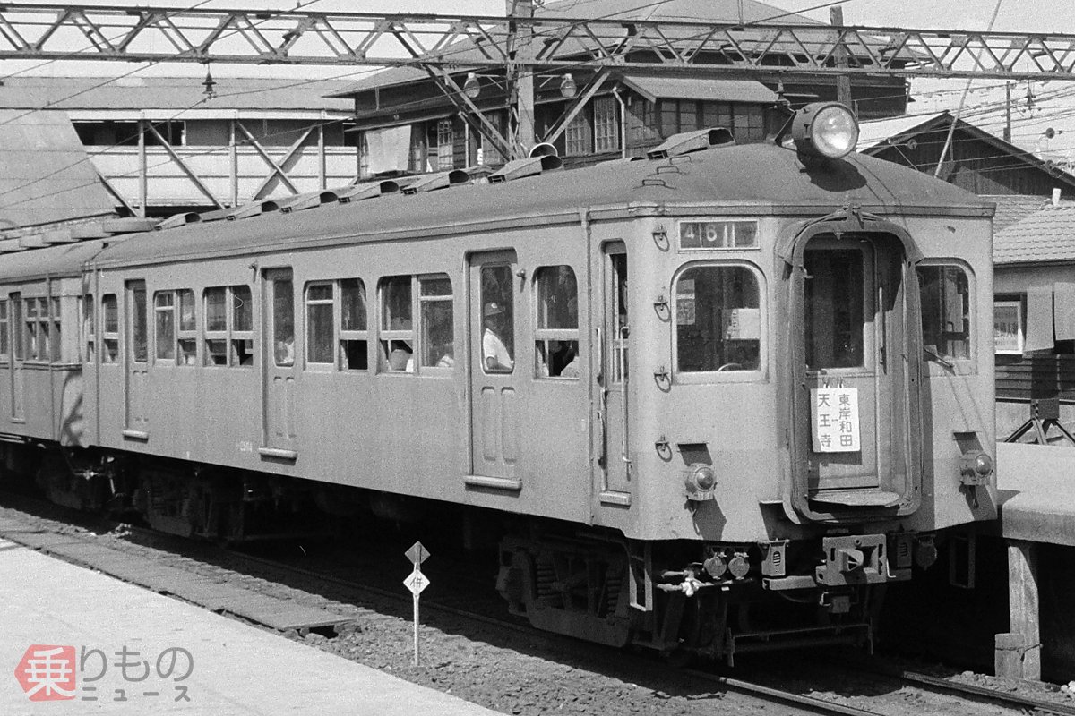 懐かしの国鉄写真】初めての関西単独行で撮影した阪和線の「社形国電