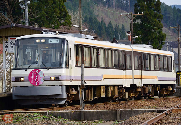 秋田内陸縦貫鉄道AN-8901号車が引退 急行「もりよし」で
