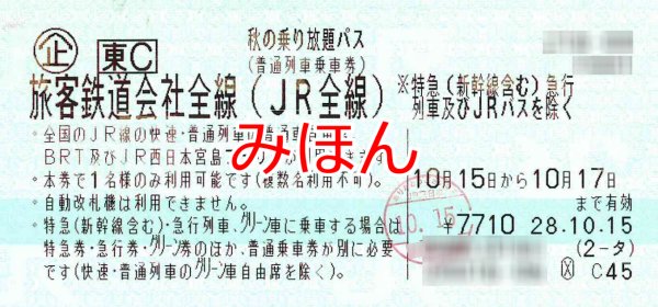 JR 東日本 乗り放題チケット すばらしく 新幹線指定席を含む(6/18まで)