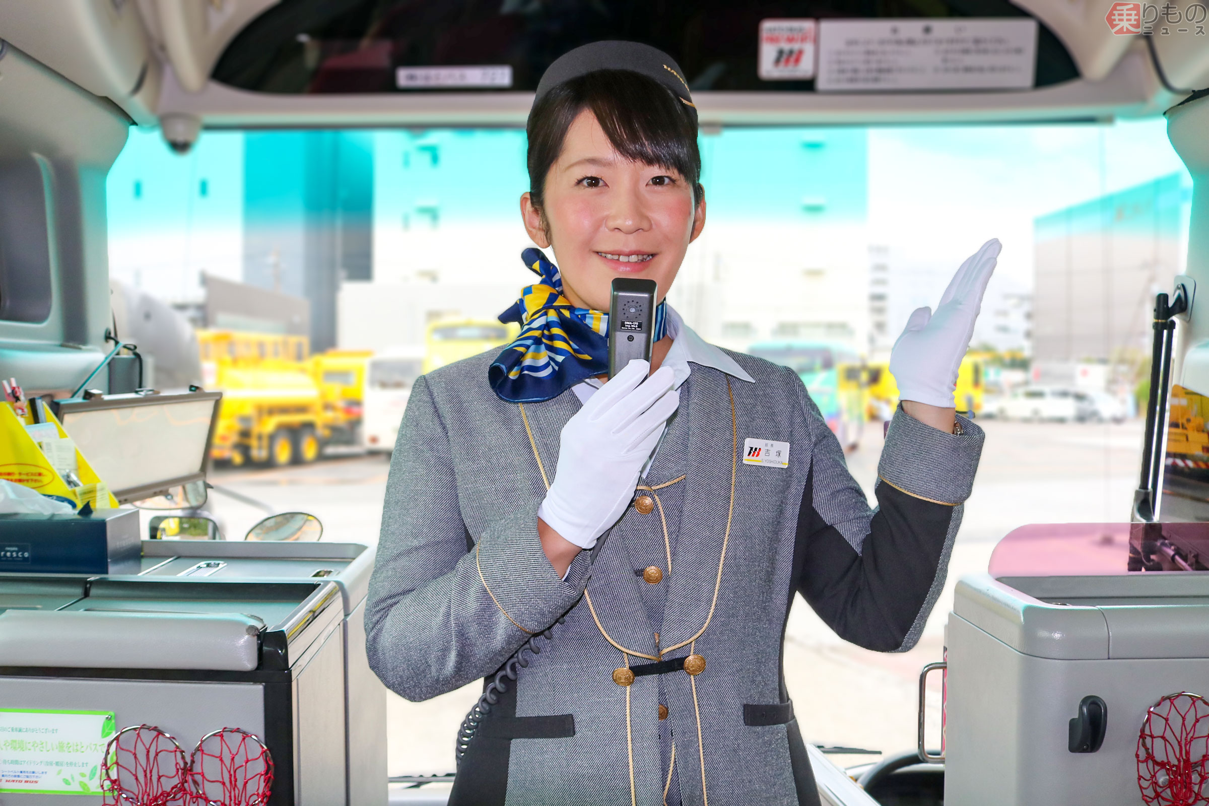 バスガイド」の仕事を聞く 常に持ち歩く「七つ道具」 勤務内容＆その