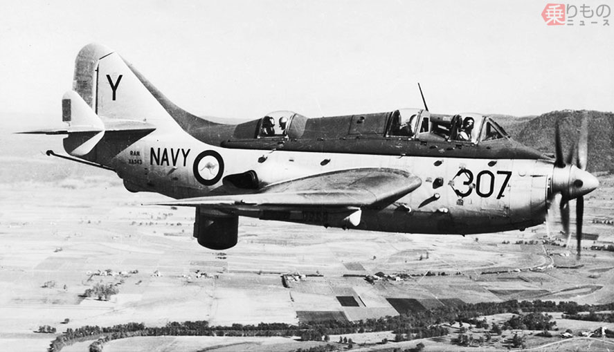 世界で最も醜い航空機 フェアリー「ガネット」 なぜこんな外見に…その