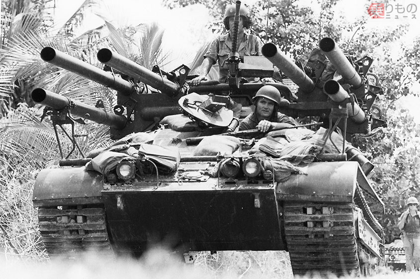 驚異の6連装106mm砲！ 「数撃ちゃ当たる」をカタチにした米自走