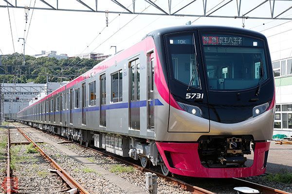 京王電気軌道 四谷新宿駅スタンプ（昭和10年） 電車好きの息子が駅で見つけてきた「私鉄10社スタンプラリー」を