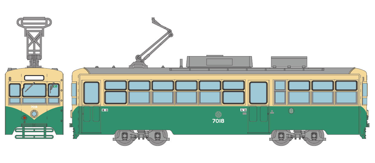 富山地方鉄道デ7000形2種や伊豆箱根鉄道7000系がNゲージ化
