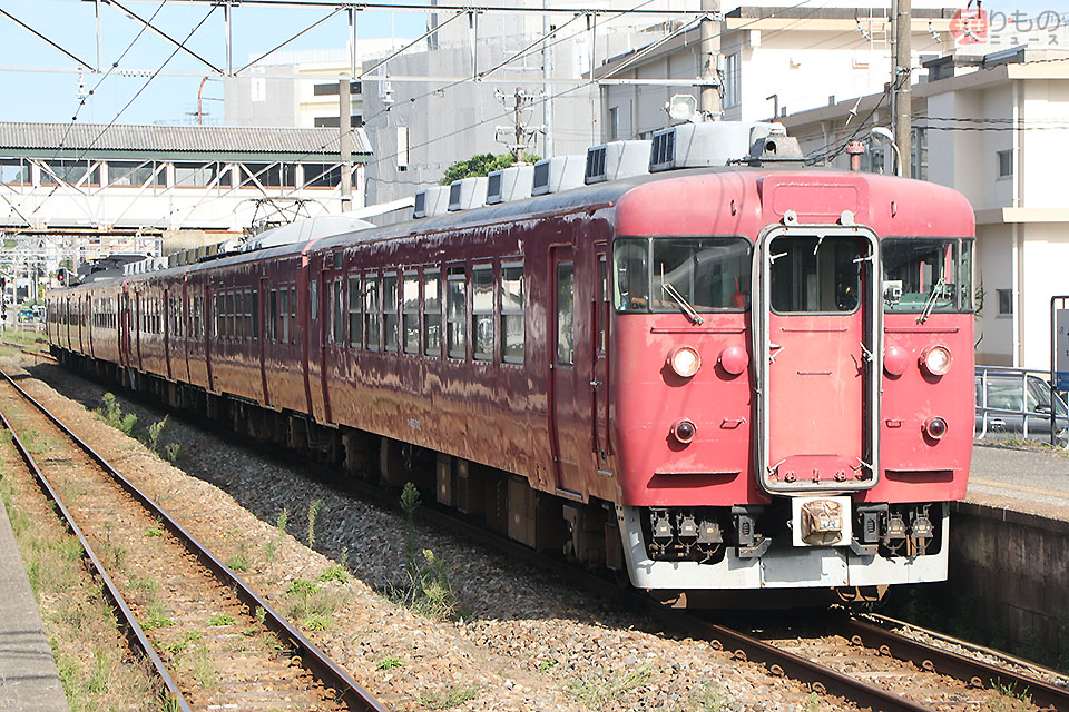 画像ギャラリー | 通勤電車なのに「洗面所」 ああ懐かしい「最後の国鉄急行形」455形700番台 | 乗りものニュース