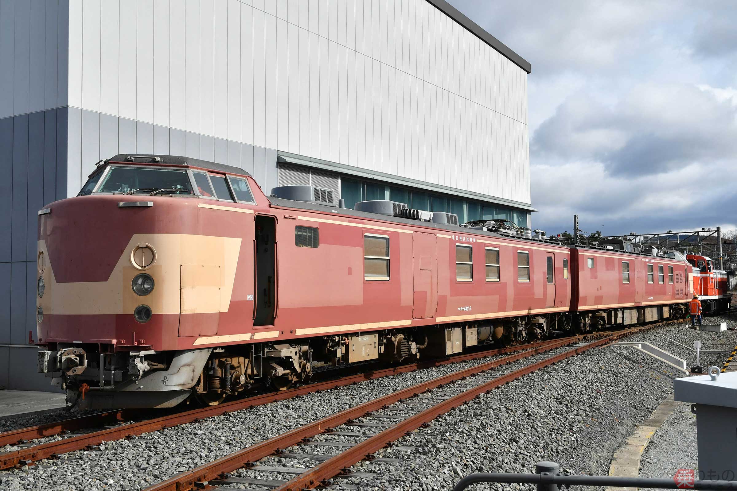スタフ 臨5703行路 クモヤ443系 　行路表付 JR西日本 京都電車区 国鉄形電車特急顔の検測車443系、京都鉄道博物館で12/19-22特別