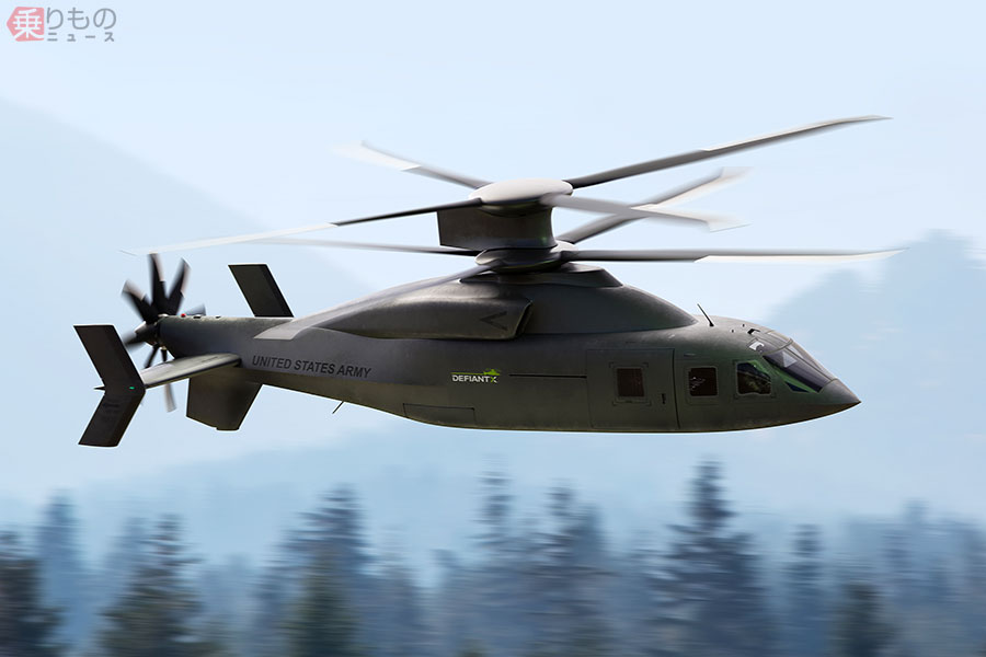 ロッキード＆ボーイング 米陸軍向けの次世代ヘリ「デファイアントX」を