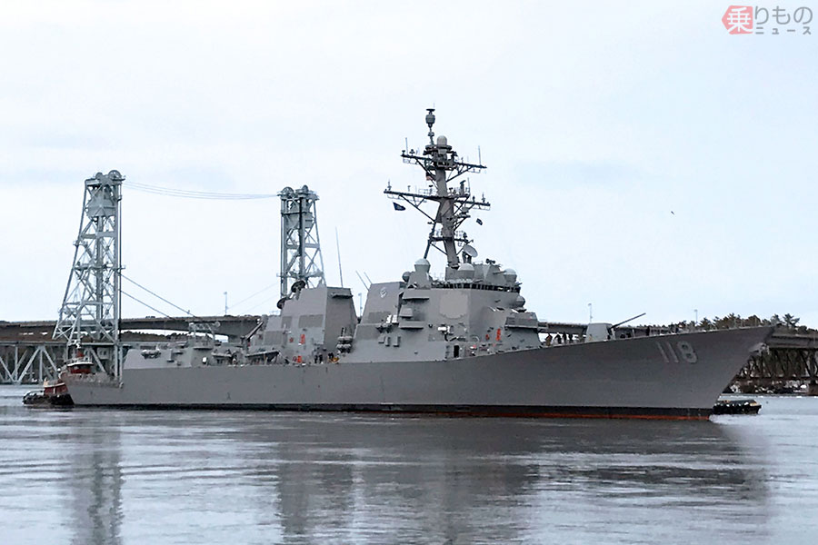 米海軍 最新鋭イージス艦「ダニエル・イノウエ」ハワイ真珠湾に配備へ