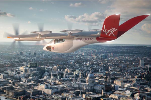 ヴァージン航空とアメリカン航空の新型機は「4人乗り」？ エコなeVTOL