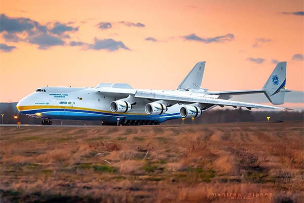 ヘルパ 1/500 ムリーヤAN-225&ブラン セット スペースシャトル