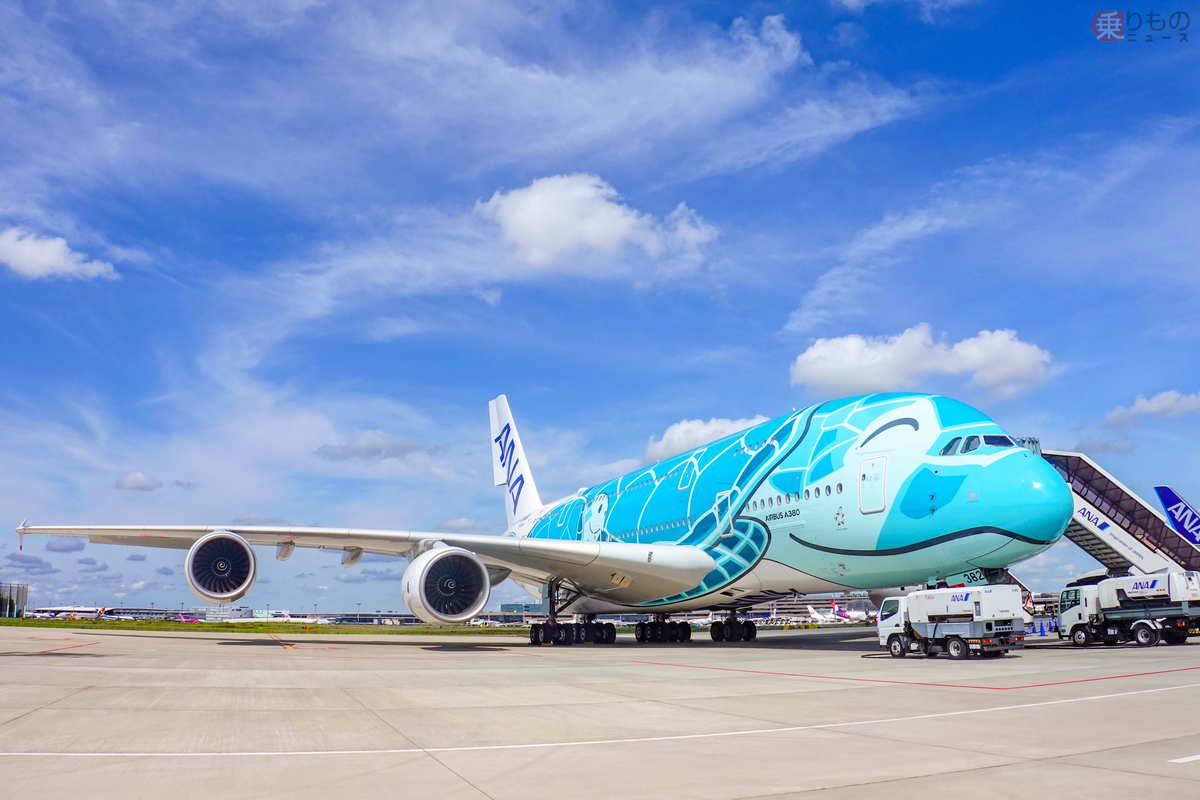 ANA巨大機「A380」テーマパークに!? 2機フル活用 「旅客機レストラン