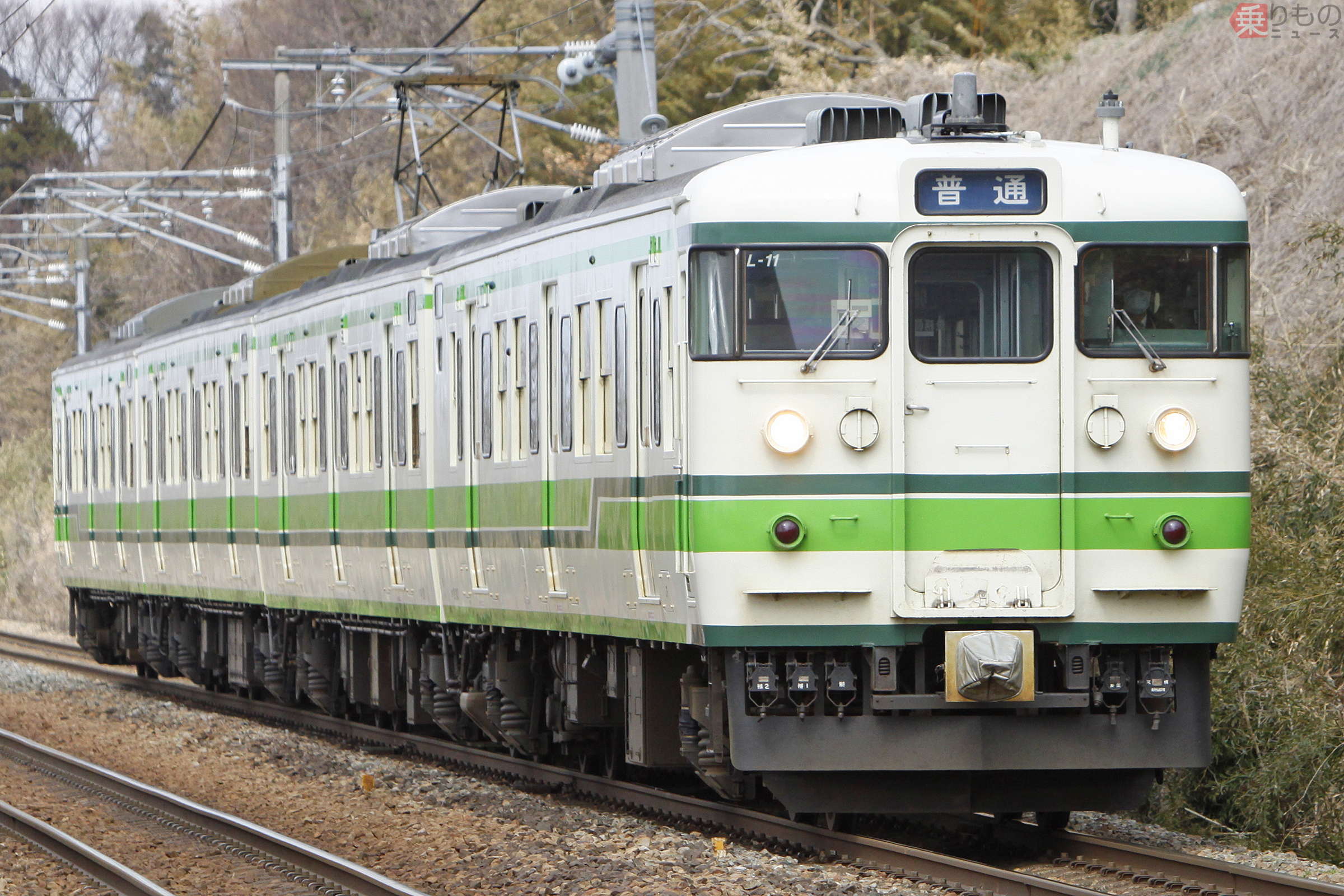 JR東日本113系 115系横須賀色通勤電車 7両編成
