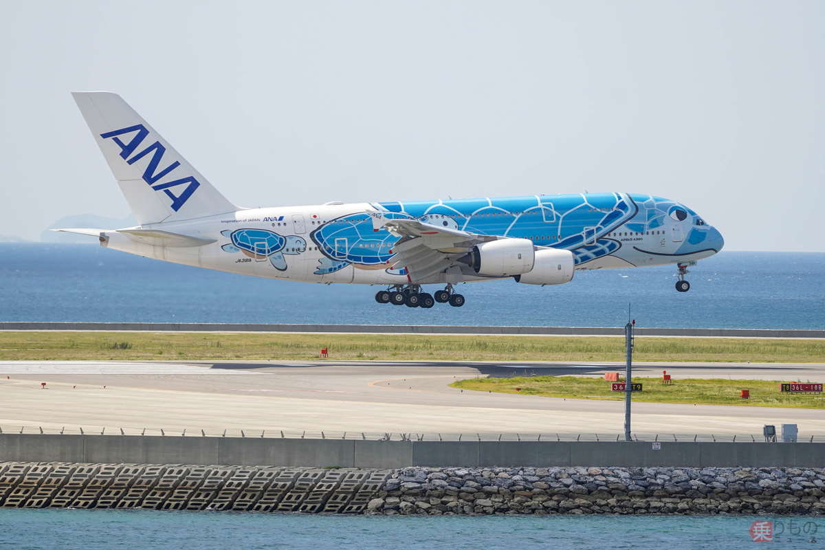 カメに止められた「超巨大ウミガメ」旅客機A380 “飼い主”のANA&“中の カメに止められた「超巨大ウミガメ」旅客機A380 “飼い主”のANA&“中の