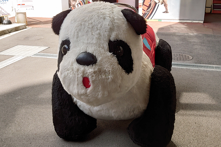 浅草花やしき パンダカーくじ特賞