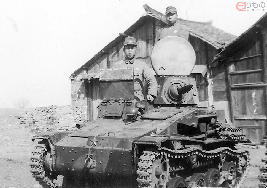 日本軍、 戦車のようで戦車じゃない 戦車の代わりに歩兵を助けた“豆戦車”「九四
