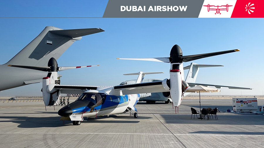 滑走路不要！ 垂直離着陸OKのティルトローター旅客機「AW609」中東に初