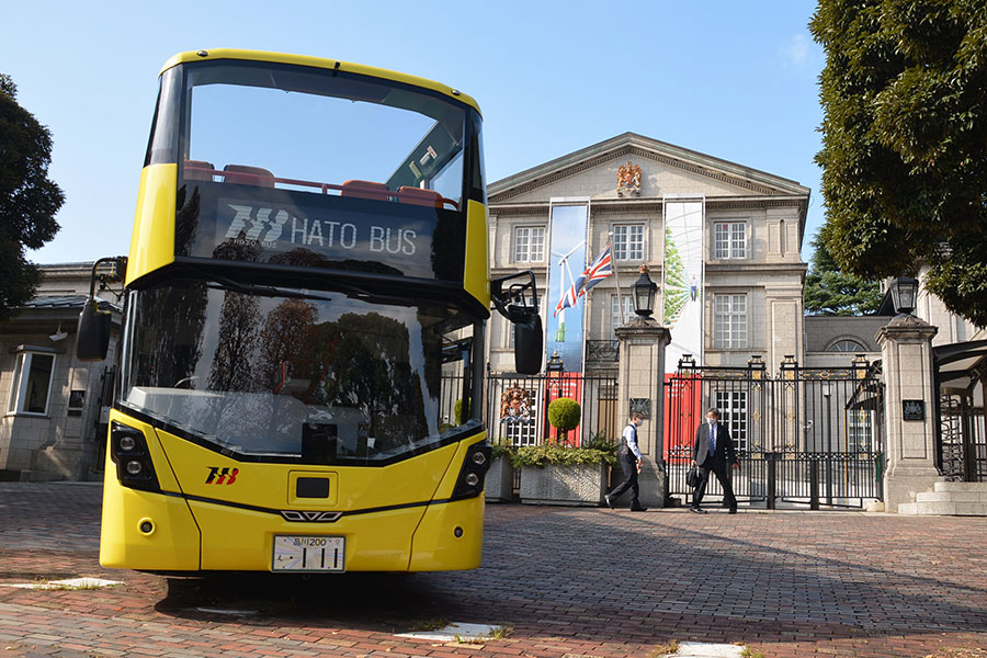 日本で広がる？ はとバス導入の新型2階建てバスの今後は 英領北