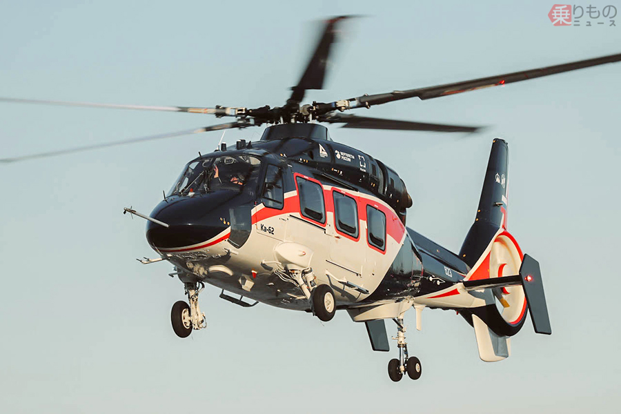 ロシア最新の民間ヘリコプター「Ka-62」型式証明を取得 本格量産目前へ