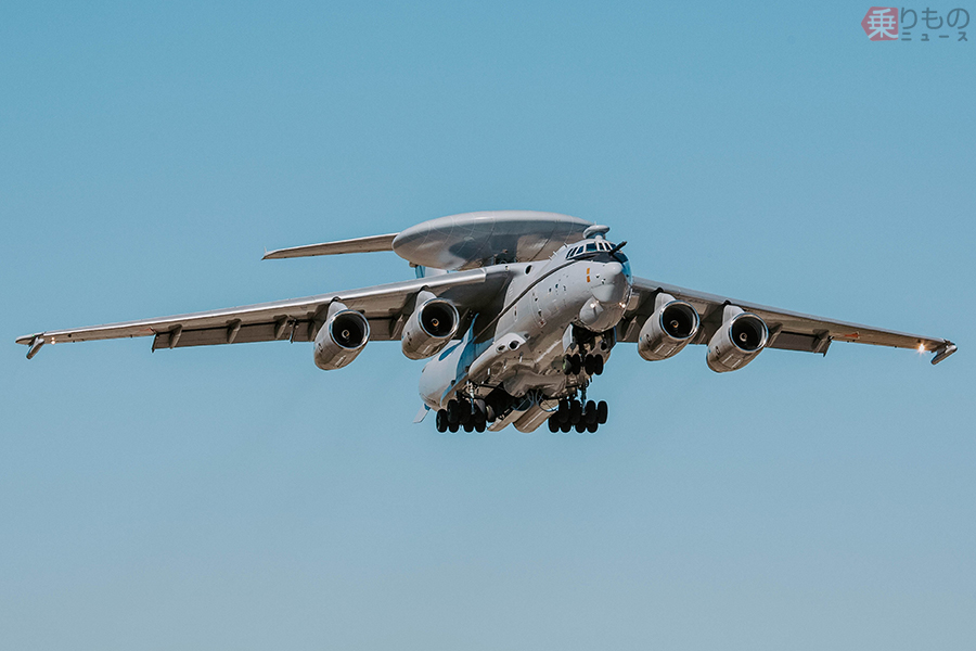ロシアの新たな「空飛ぶレーダーサイト」A-100早期警戒管制機が電子