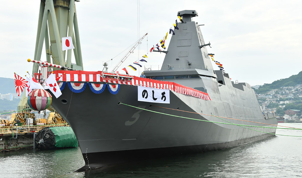海上自衛隊、最新鋭護衛艦のしろ 海自の新型護衛艦「のしろ」 オーストラリアとフィリピンで訓練