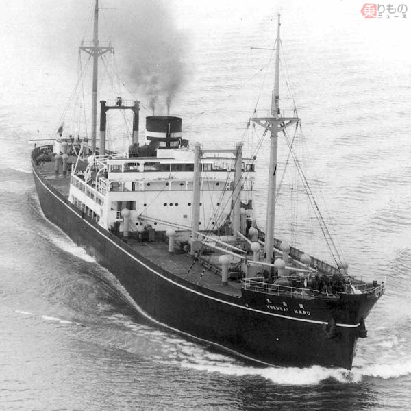 太平洋戦争の快進撃支えた「民間船」 高速貨物船ニューヨーク