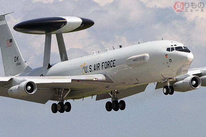 アメリカ空軍 E-3早期警戒管制機の後継にボーイング737ベースのE