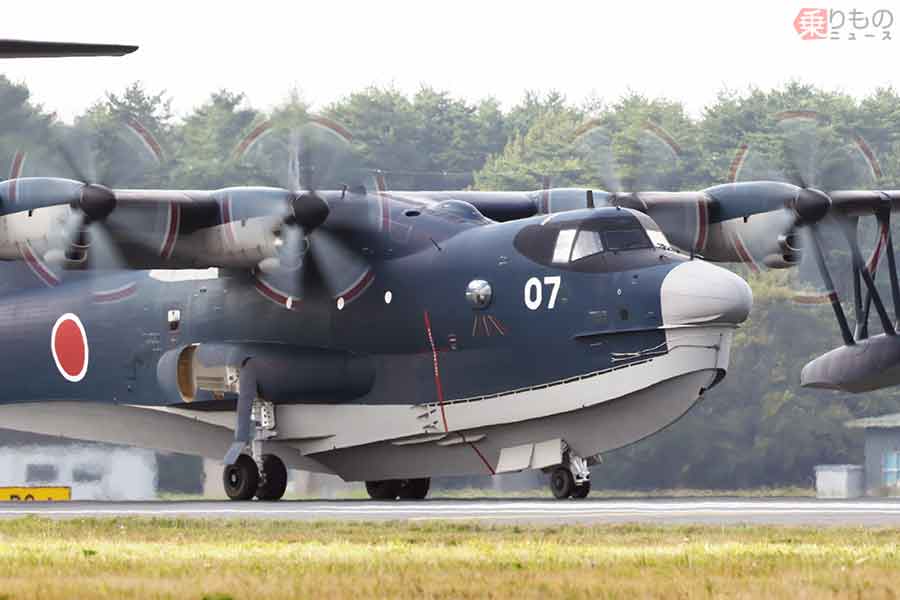 売れ筋ランキングも 画像ギャラリー 飛行艇「US-2」の船 空飛ぶのになぜ“錨”つき？ | 絵画