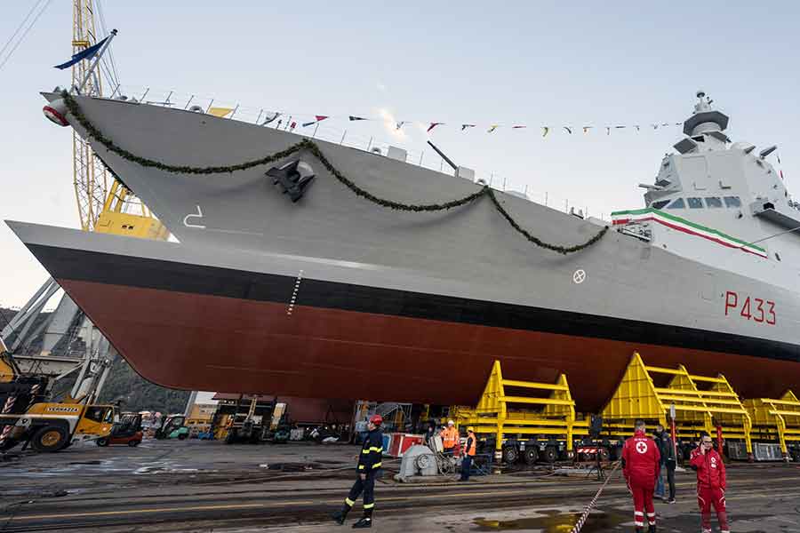 災害救援から海賊対処まで何でもござれ！ イタリア海軍向け万能哨戒艦