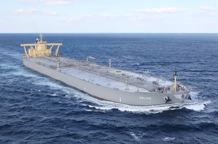 熊本生まれ 30万トン超えの超大型タンカー「HELIOS」引き渡しへ JMU