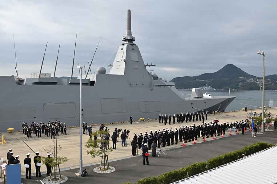 海上自衛隊、最新鋭護衛艦のしろ のしろ (護衛艦・2代) - Wikipedia