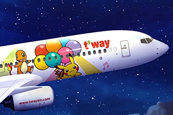 t'way 737-800 ポケモンジェット ティーウェー Phoenix t'way 737-800 ポケモンジェット ティーウェー Phoenix Project