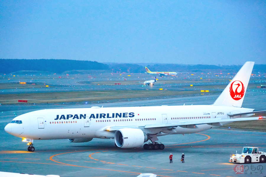 最終値下げ　日本航空Boeing777-300ER JAL国内線「ボーイング777」今年上期に全機退役へ 近年では“豪華