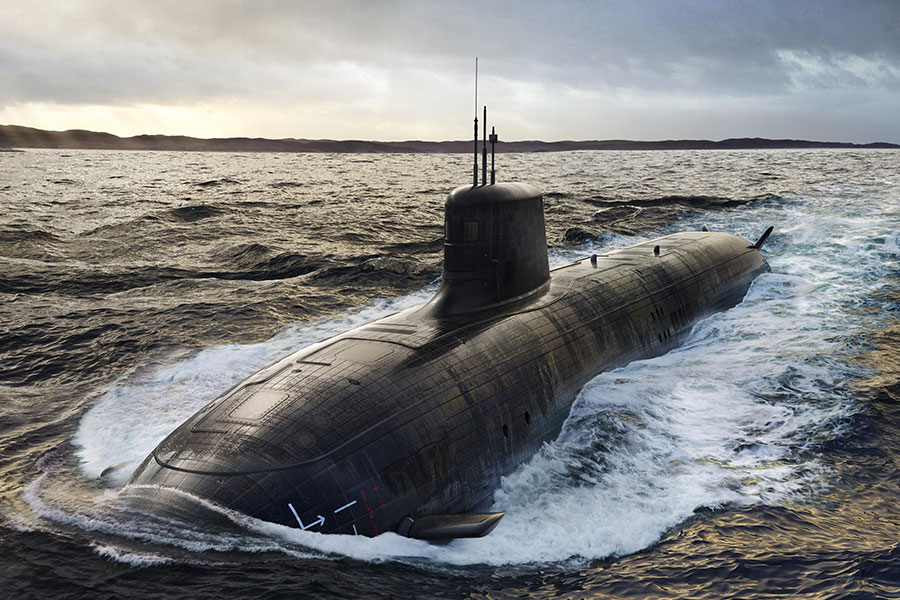 オーストラリア向け原子力潜水艦イギリスで新造！「AUKUS」米英豪軍事