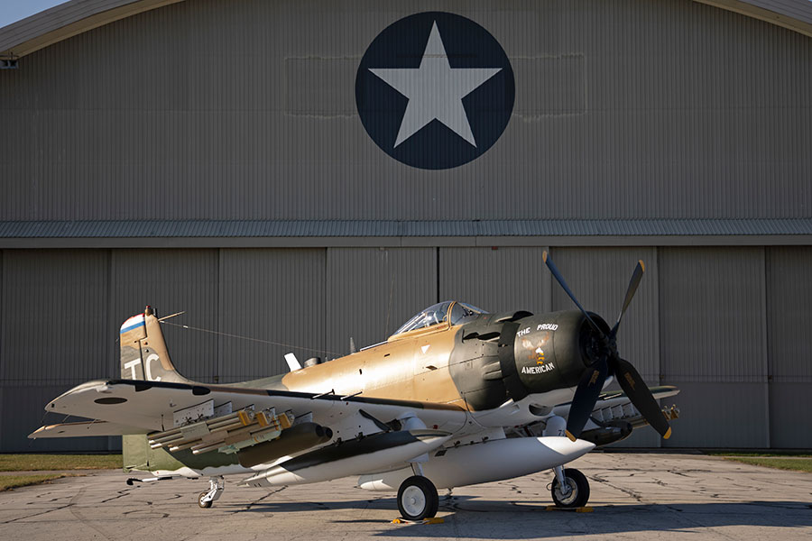 トイレやキッチンまで敵地へ投下！ アメリカ傑作攻撃機A-1