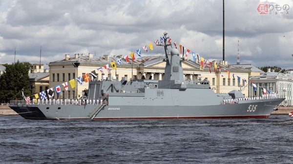 ロシア海軍待望の新装備 ステルス艦「メルクーリィ」就役 配備先は？ | 乗りものニュース