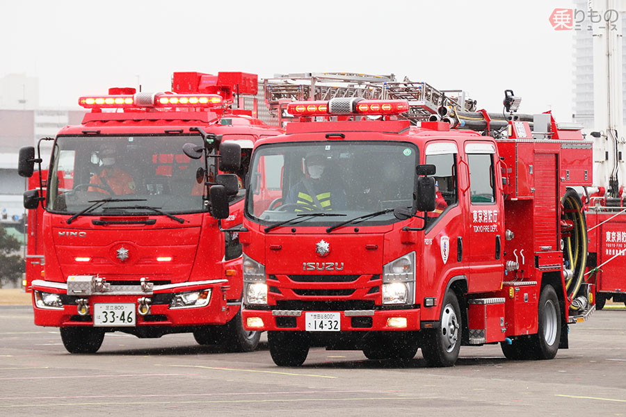 消防車っていくら？ すべてが完全受注生産 日本最高の“はしご車” お値段はどこまで届くか | 乗りものニュース