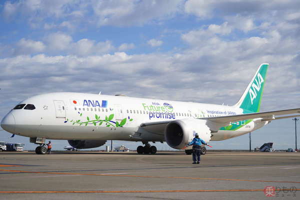 @新品@ANA 787-8緑のANA機1/200 ジェット 新品@ANA 787-8緑のANA機1/200 ジェットの通販 by ハルト's shop