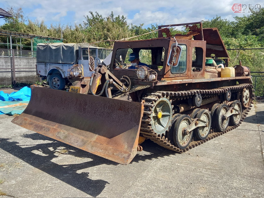 ほとんど奇跡の発見!? 旧日本軍の「戦車改造ブルドーザー」 80年で3度