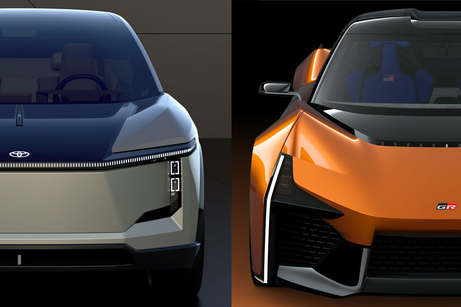 トヨタ「新型SUV＆スポーツカー」2台世界初公開！ “面を貼り