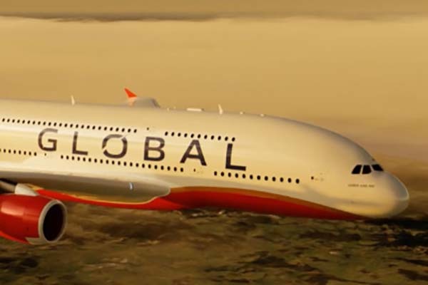 異質「世界最大の旅客機を主力機」とする新航空、客室初公開！ MRO会社