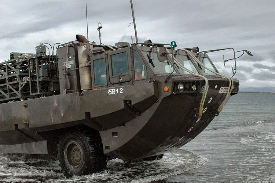 s 陸上自衛隊　水陸両用車 日本が売り込みかける「謎の水陸両用車」とは？ 造船系メーカーが開発